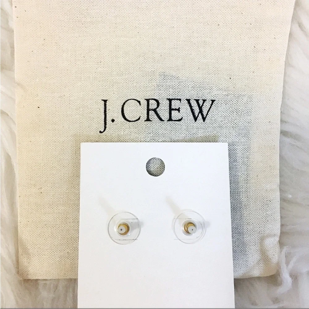J. Crew Triangular Tortoise Drop Earrings